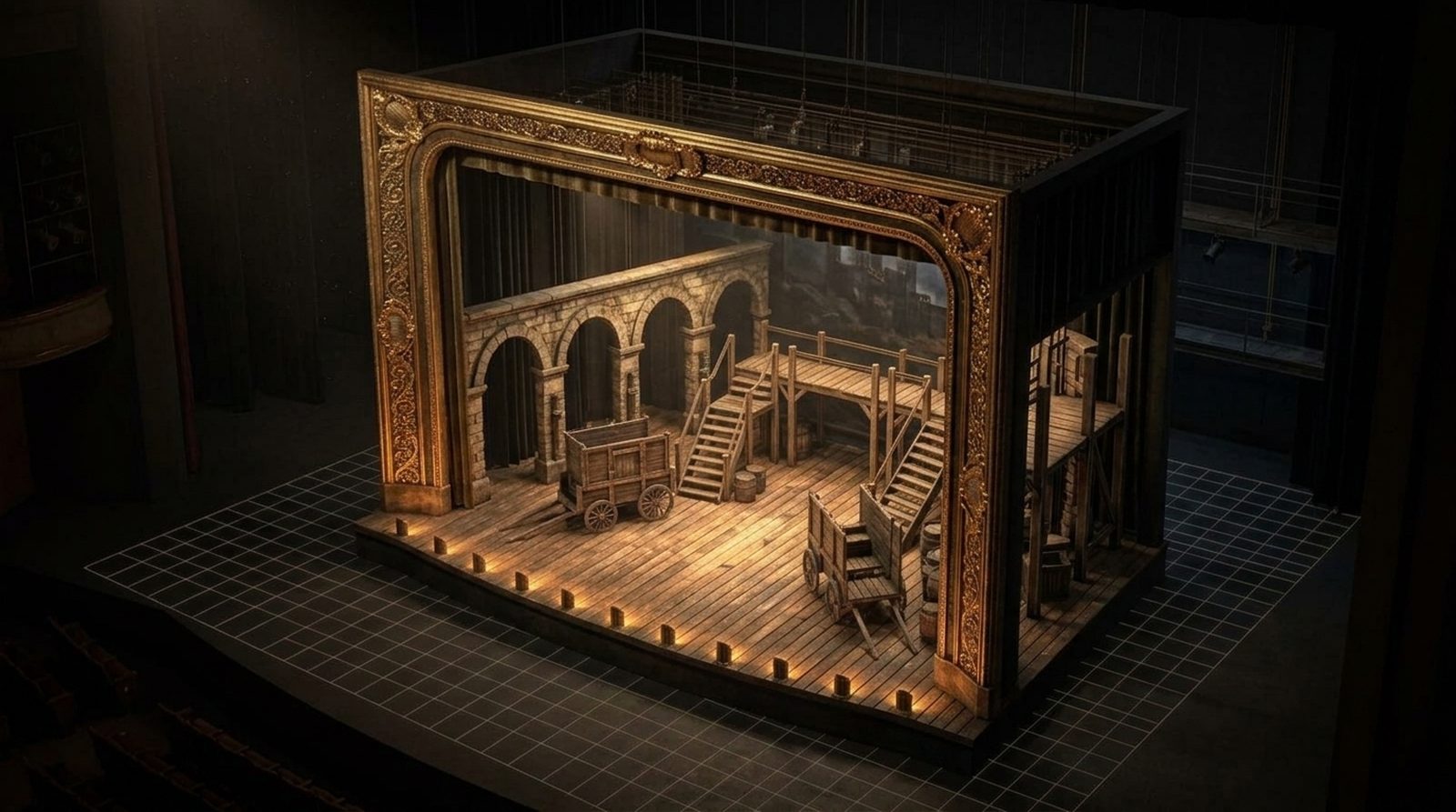 Broadway Theatrical Scenic Production